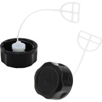 Bardusch - Bouchons d’Essence pour Tondeuse et Débroussailleuse x 2, Reservoir Essence, Essence Tondeuse - Pièces de Remplacement pour Réservoir de Carburant de la Pièce de Tronçonneuse de Coupe-Herbe