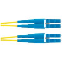 Panduit 1m OS2 LC Duplex cavo InfiniBand e in fibra ottica Blu, Giallo