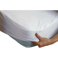 OSE – Alèse imperméable pour lit 90 x 190 cm – Housse avec rabat 25 cm – Matière éponge et membrane PVC – Traitement anti-acarien