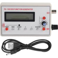 GARRYFIZH FG‑100 DDS Function Generator Sine Frequency 1HZ‑500KHz Counter Signal Source Meter – Pièce de rechange industrielle, haute qualité, usage professionnel