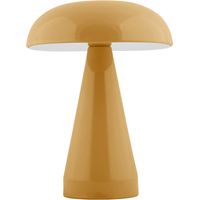 Tischlampe Pilz LED RACHEL, kabellos, Ø 15,5 cm