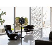 NINJA - Pannello in PVC traforato - Parasole - Misura: 98x198 cm - Colore: bianco