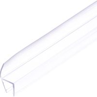 Rahmenloser Glass Duche Tür Sauberer H-Typ unten seitlicher Dichtungstreifen 39,37"