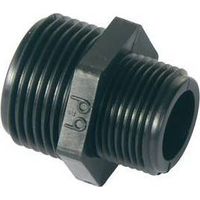 RÉDUCTEUR DE NIPPLES EN PP NOIR Dimensions : 3/4"X1/2"