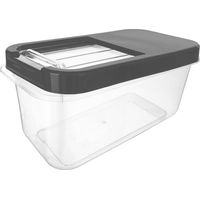 Boite de rangement pratique 75 l avec couvercle coulissant passe au lave vaisselle