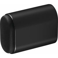 hermeta Wandtürpuffer 4700/4702/4704 Alu.schwarz elox.L.50mm - 4702-18E