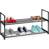 Etagère à chaussures noire