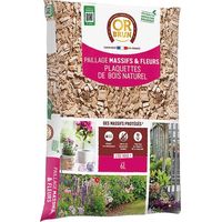 Copeaux Naturels De Bois Clair Uab 6 L / Nc - Or Brun