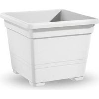 VASO QUADRATO CM.45 BIANCO