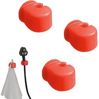 Organisateur de câbles d'alimentation de bureau – Clips robustes pour câbles d'alimentation, bureau