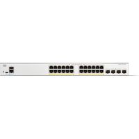 Cisco Catalyst 1300 Switch Gestito L2/L3 da 24 Porte Gigabit Ethernet con Supporto PoE, 4x10G SFP+ - Colore Grigio