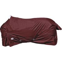 140 cm, Bleu marine: Couverture de paddock imperméable avec rembourrage en tissu résistant à la déchirure de 300 g 600 deniers