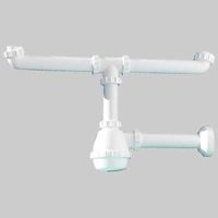 Sifone 2 vie PVC 'MARIPLAST' 1 1/2 MARYPLAST