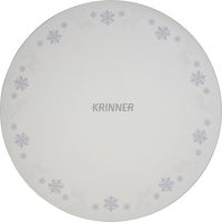 Krinner Weihnachtsbaumunterlage Ø 60 cm weiß Weihnachtsbaumdecke