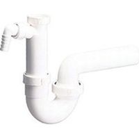 DALLMER Sifón de tubo 100/1, 1 1/4" x DN 50, 020123