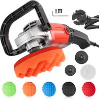 Wiltec Lucidatrice 1200W Levigatrice a 6 livelli fino a 3000rpm Smerigliatrice rotativa Set