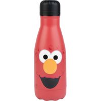 Grupo Erik: Bottiglia termica Sesame Street Elmo Borraccia termica 260 ml, doppia parete in acciaio inox, chiusura ermetica, BPA free, Sesame Street Cookie Monster