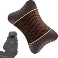 CCYKXA Coussin Cervical Pour Voiture, Oreiller De Nuque Pour Voiture, Coussin De Repose-tête Élastique Et Respirant, Amovible Et Réglable, Oreiller De Repos Pour La Plupart Des Voitures