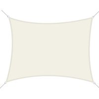Parasol easycomfort sun shade sail polyester 4x6m