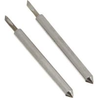 Cricut Lame di ricambio a punta fine, ferro, metallo, 23 mm x 2 mm (2 ct)