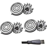 Pack of 3 SH50/52 replacement heads compatible with models Norelco Serie 5000 (S5xxx), AquaTouch (S5xxx), AquaTouch (AT8xx, AT7xx) and PowerTouch (PT8xx).