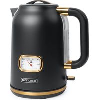 Bouilloire sans fil MUSE MS-030 BC - indicateur de température de l’eau - 2200W - Filtre amovible et lavable - Capacité de 1.7L