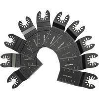 Lame d'accessoires pour outils électriques 10 pièces, ensemble de lames de scie au trésor universelles 10 pièces Ikodm