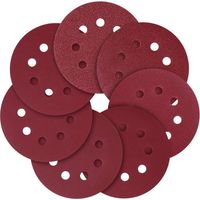 Disque abrasif, 5" (125mm) 8 trous Papier abrasif à grain différent 40/80/120/240/320/600/800pcs 70pcs)… - RWCommerce, industrie et science ›Produits abrasifs et de finition› Meules et disques de meul