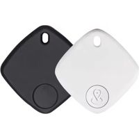 Air Tracker Tag 2pcs Smart Tag Locator Alarm Sound 100db Battery Key Finder