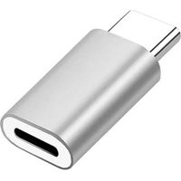 Adaptateur Apple vers USB C, pack de 2 adaptateurs Apple vers USB-C, adapté pour iPhone 16/16 Pro/16 Pro Max/16 Plus/iPhone 15/iPhone 15 Pro, Galaxy S24/S23, iPad, ne convient pas pour l'audio/ OTG