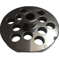Salvinox piastra con mozzo per tritacarne 22 foro 12 ,acciaio inox auto affilanti qualità professionale