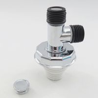 Raccord en T pour évacuation de lave-linge au sol, tuyau d'évacuation pour évier de balcon, coude simple, raccord droit coudé en plastique, anti-refoulement et anti-odeurs