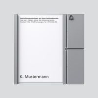 Siedle&Söhne Tasten-Modul si/met TM 612-1 SM