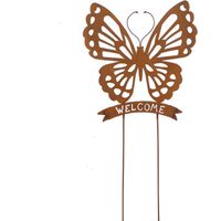 Papillon en métal - Déco jardin 84cm
