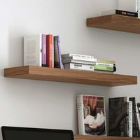 Tablette murale Balda 120cm - noyer
