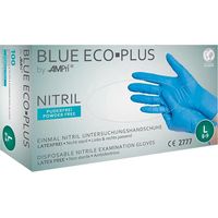 Einweghandschuhe Nitril, BLUE ECO PLUS, puderfrei, Gr.2XL