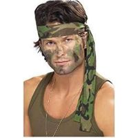 Army Headband - Camouflage - 150cm x 4cm - 35418