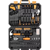 Coffret valisette cliquet douilles metrique et us (anglaises) 127 pcs
