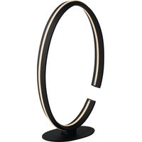 Lampe LED intégré Clarke Noir ampoules 41cm