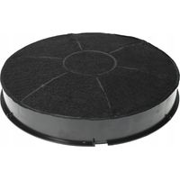 Aktivkohlefilter ajs FR-1324 schwarz rund Küche