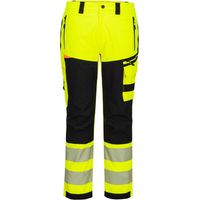 Pantalon De Pluie Dx4 Hv - Taille 34 - Jaune/noir - Portwest