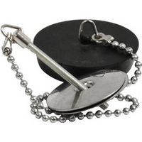 Tappo gomma con flangia diam. 31 mm