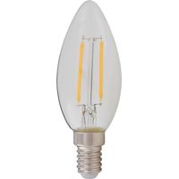 LED E14 Lampe "E14 LED" aus Glas von Lindby