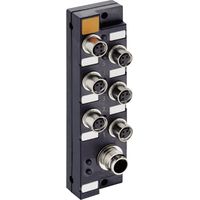Lumberg-Automation ASBSM 6/LED 3 repartidor negro IP67