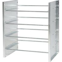 Modele de base (pour 4 mallettes) Tole 2 mm galvanise a chaud 770 x 660 x 490mm