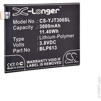 NX - Batterie téléphone, smartphone, GSM pour Oneplus 3.8V 3000mAh - BLP613