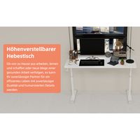 Bureau réglable pour enfants et adultes – bureau polyvalent réglable en hauteur pour maison/bureau, design compact