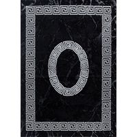 ISPA - Tapis Baroque (Noir - 160x230cm)