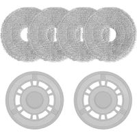Supports de lingettes pour aspirateurs Dreame L10S Ultra/ L10S Pro Gen 2/ L10 Ultra/ L10 Prime/ L10S Pro/ X20 Pro