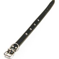 Utilia Pet COLLARE IN CUOIO FODERATO CON BORCHIE cm. 56x3,0 col. Assortiti